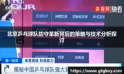 北京乒乓球队防守革新背后的策略与技术分析探讨